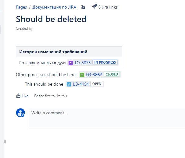 List of issues at Confluence page.png List of issues at Confluence page.png