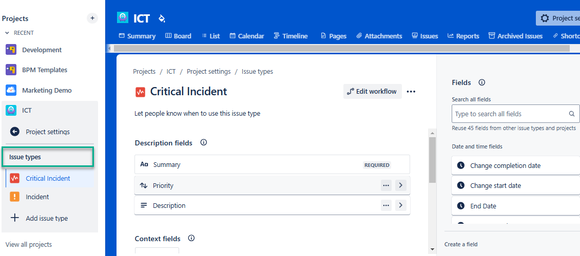 Issue type for incidents.png Issue type for incidents.png