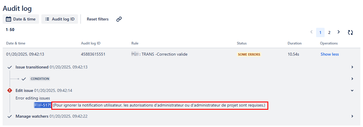 2025-01-20 Jira Audit Log error message Edit Issue.png 2025-01-20 Jira Audit Log error message Edit Issue.png