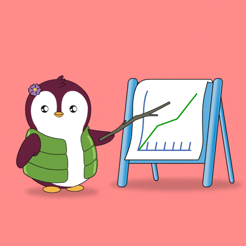 Explain Pump It GIF by Pudgy Penguins.gif Explain Pump It GIF by Pudgy Penguins.gif