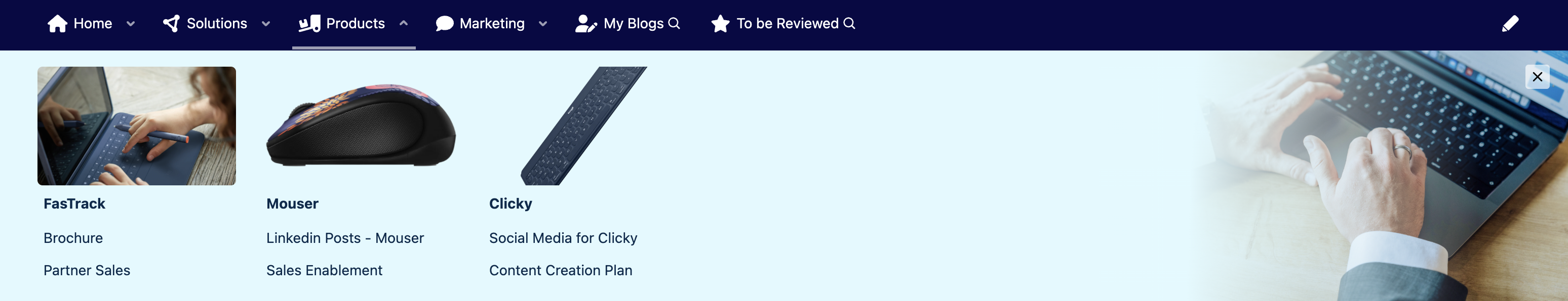 Website style Navigation Menu in Confluence.png Website style Navigation Menu in Confluence.png