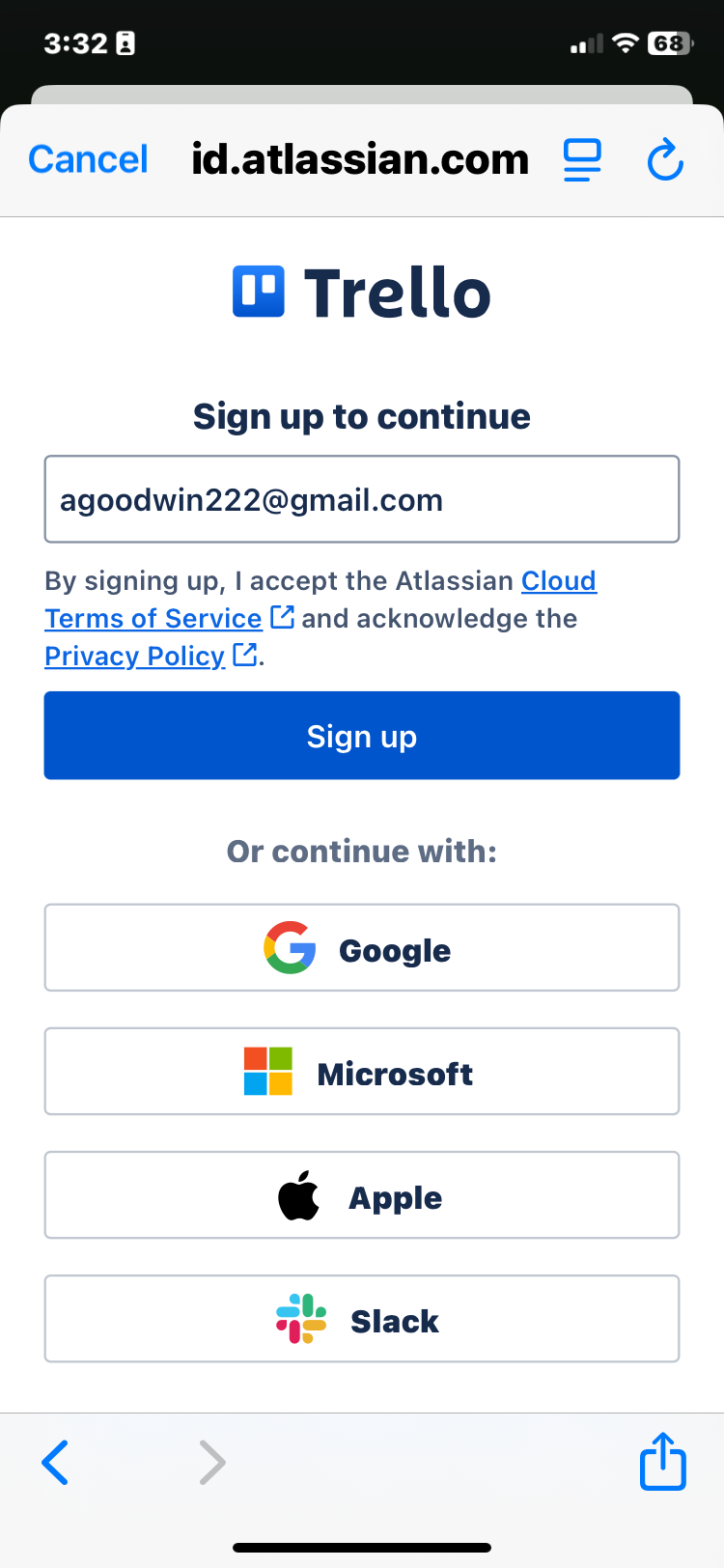 Step2, after _continue_ it wants me to _sign up_ Bu I already have an account___.PNG Step2, after _continue_ it wants me to _sign up_ Bu I already have an account___.PNG