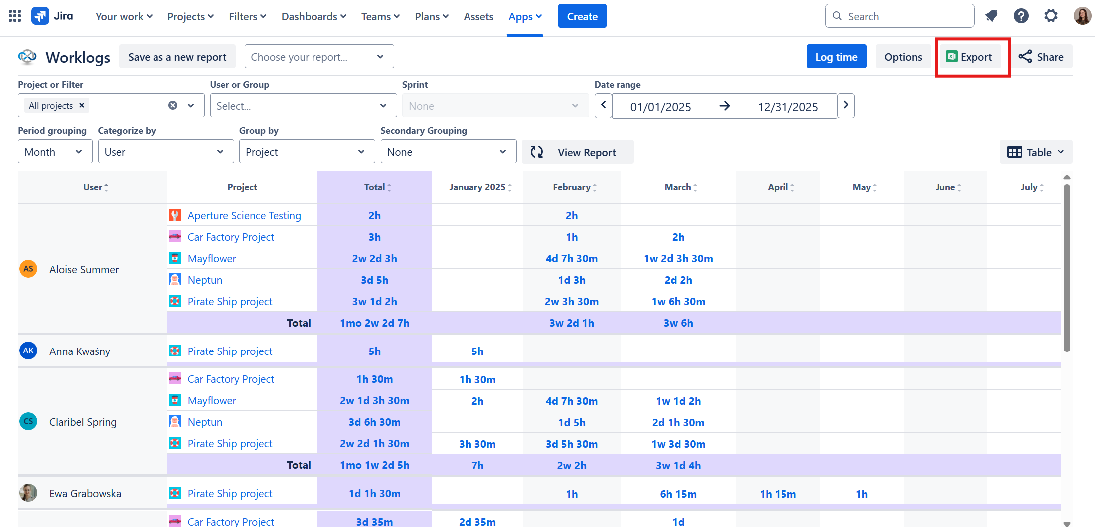 how to export jira worklogs to a spreadsheet 2.png how to export jira worklogs to a spreadsheet 2.png