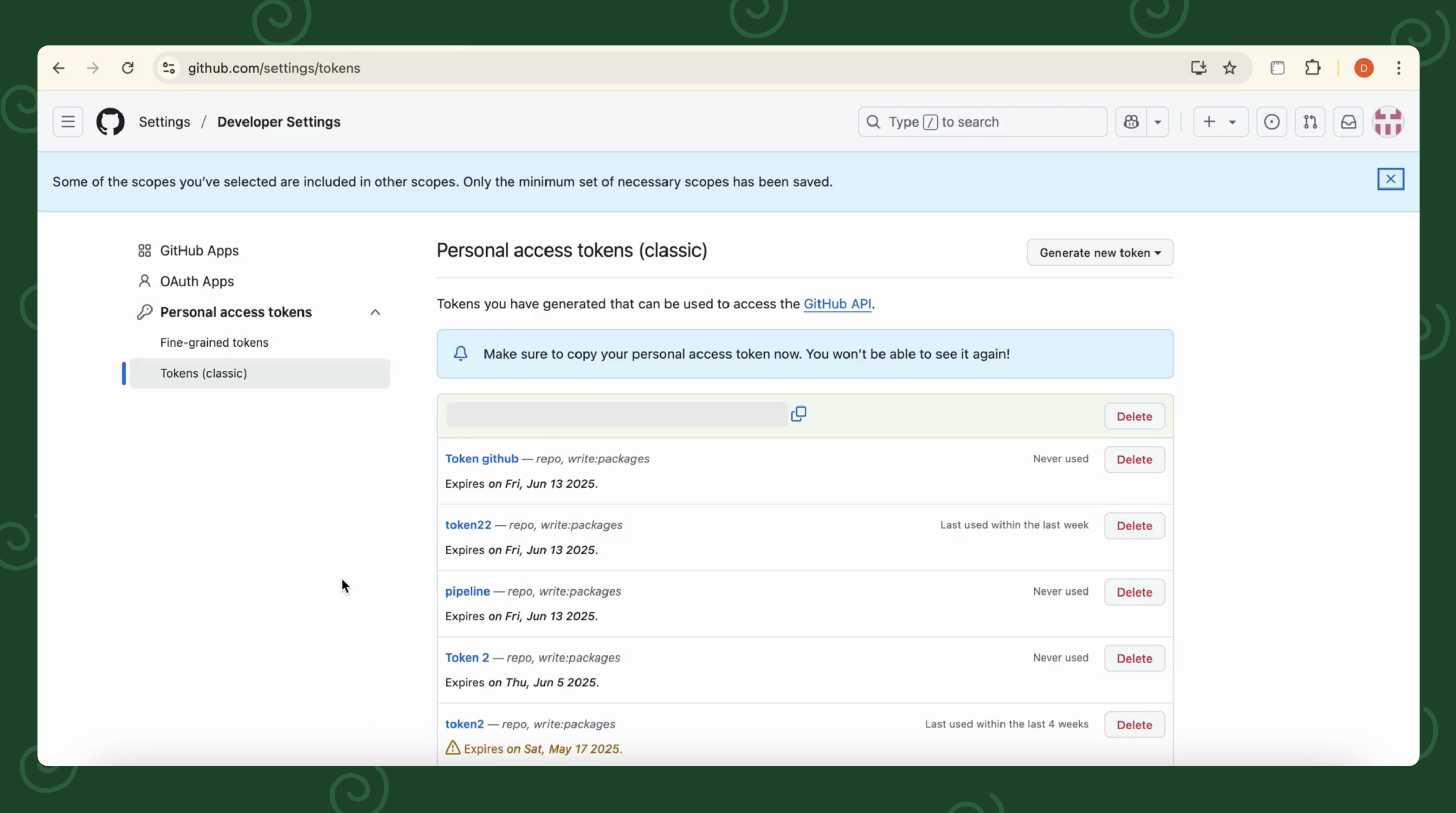 Step 2 Create GitHub Token.png Step 2 Create GitHub Token.png