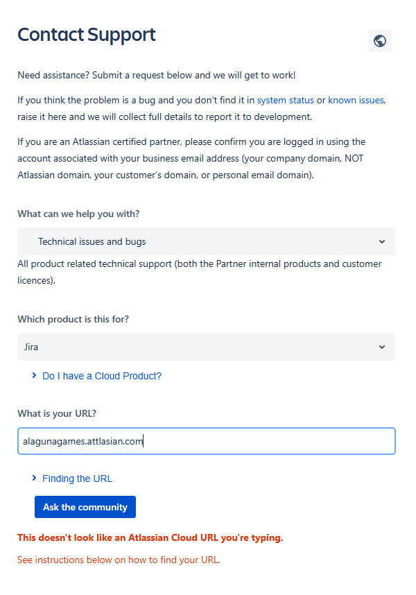 AtlassianSupportError.png AtlassianSupportError.png