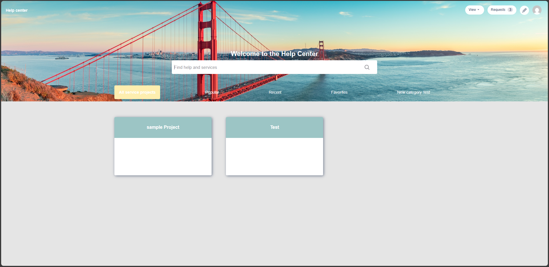 Customer portal home page - direct http connector port-8088 - dev.png Customer portal home page - direct http connector port-8088 - dev.png