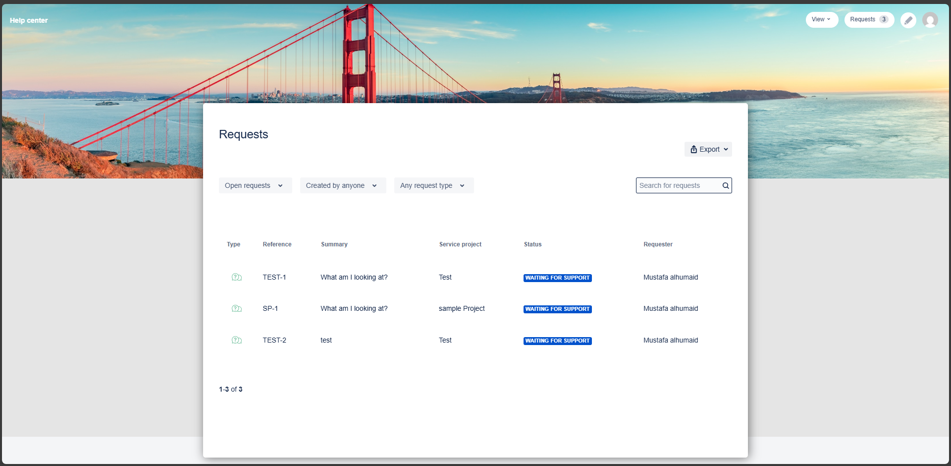 Customer portal Request page - direct http connector port-8088 - dev.png Customer portal Request page - direct http connector port-8088 - dev.png
