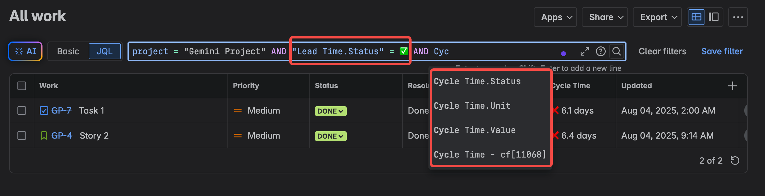Flow Metrics JQL.png Flow Metrics JQL.png