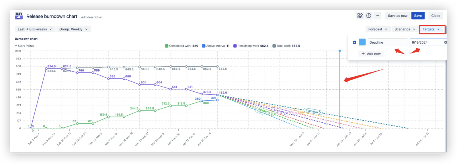 Target date & milestone management.png Target date & milestone management.png