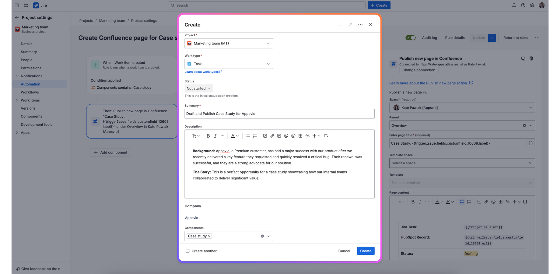 Copy Data From HubSpot Custom Field to Confluence Page.png Copy Data From HubSpot Custom Field to Confluence Page.png