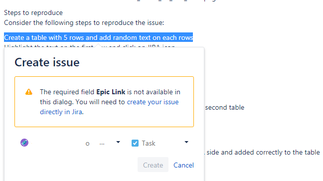 Confluence - Create issue.png Confluence - Create issue.png