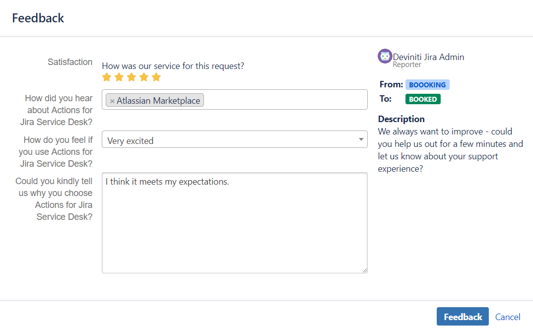 Actions for JSD customer satisfaction survey.png Actions for JSD customer satisfaction survey.png