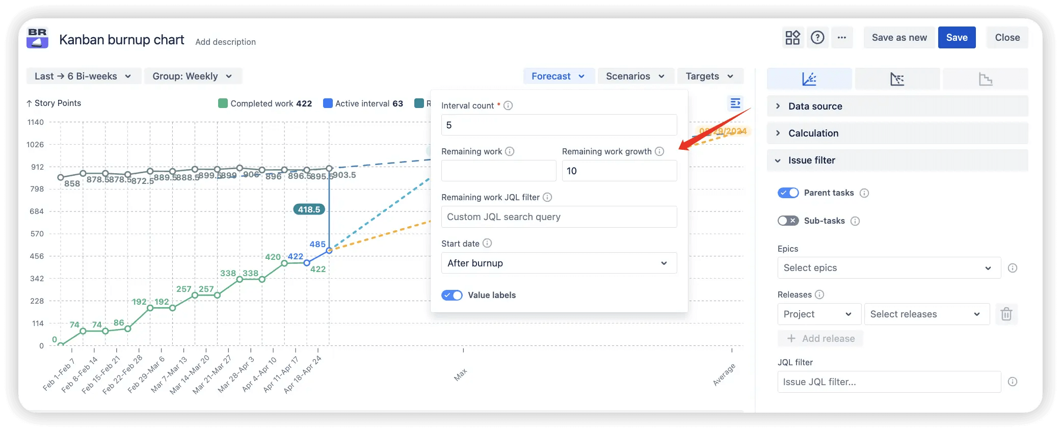 Simulation of remaining work increase.png Simulation of remaining work increase.png