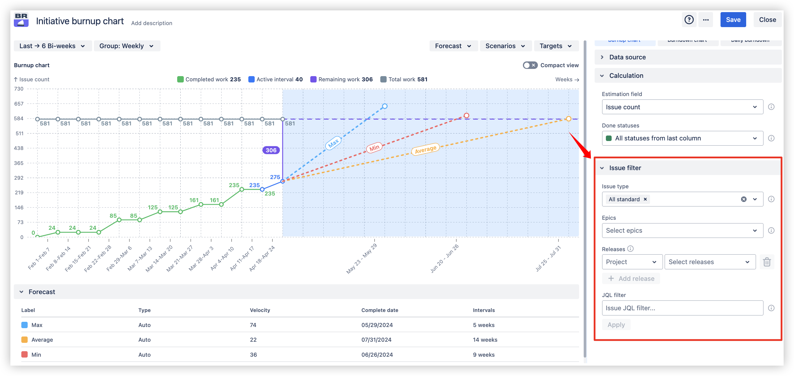 Flexible scope filtering and customization.png Flexible scope filtering and customization.png