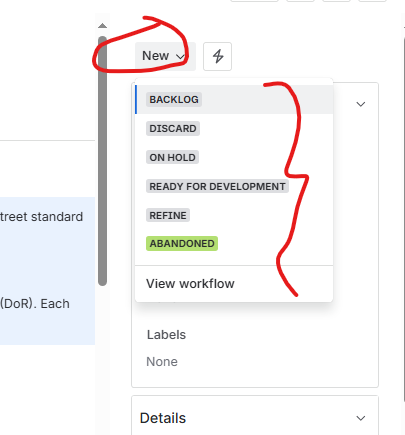 New Jira status issue.png New Jira status issue.png