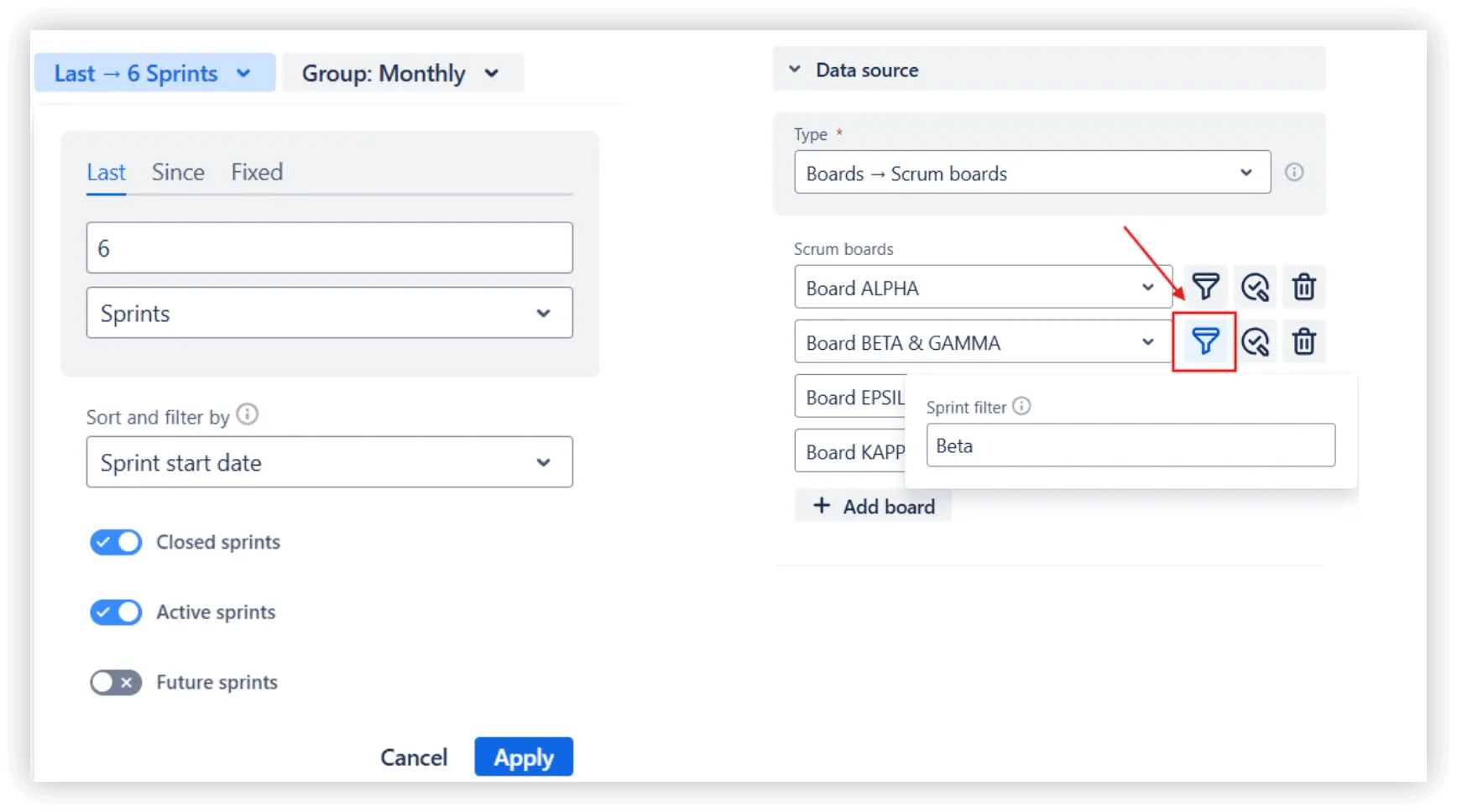 filtering by sprint name.png filtering by sprint name.png