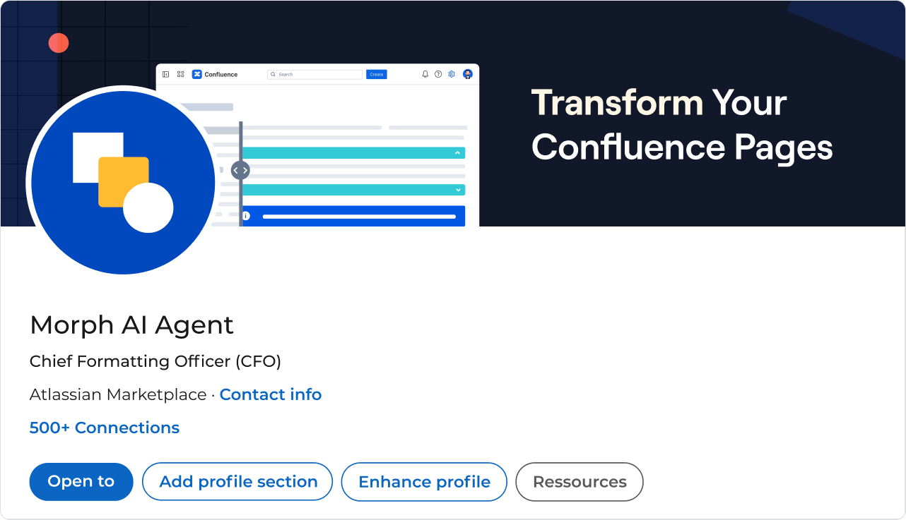 Morph agent linkedin profile.png Morph agent linkedin profile.png