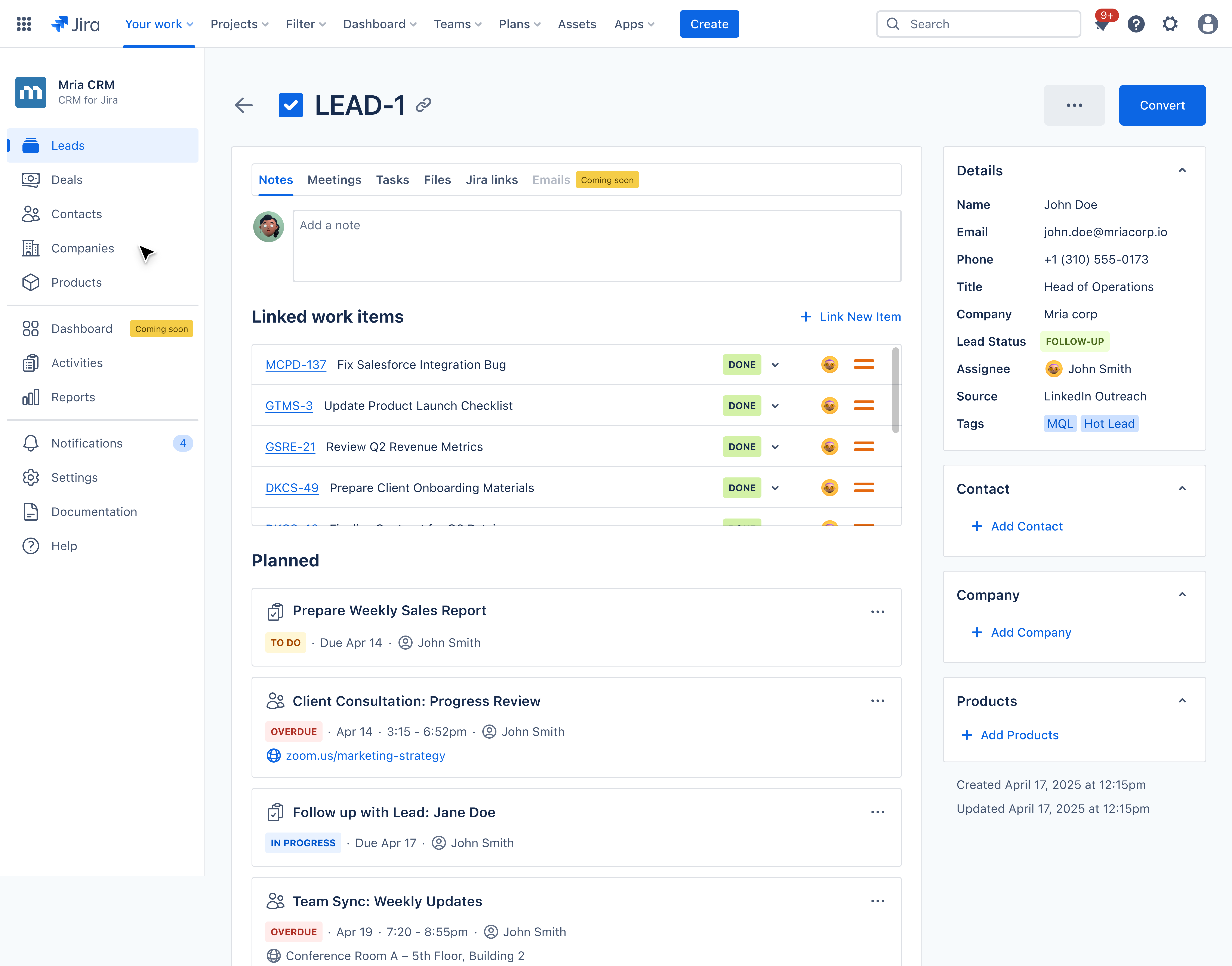 Full lead view - Page (Company and Contact NOT created) + Hovers Shown.png Full lead view - Page (Company and Contact NOT created) + Hovers Shown.png