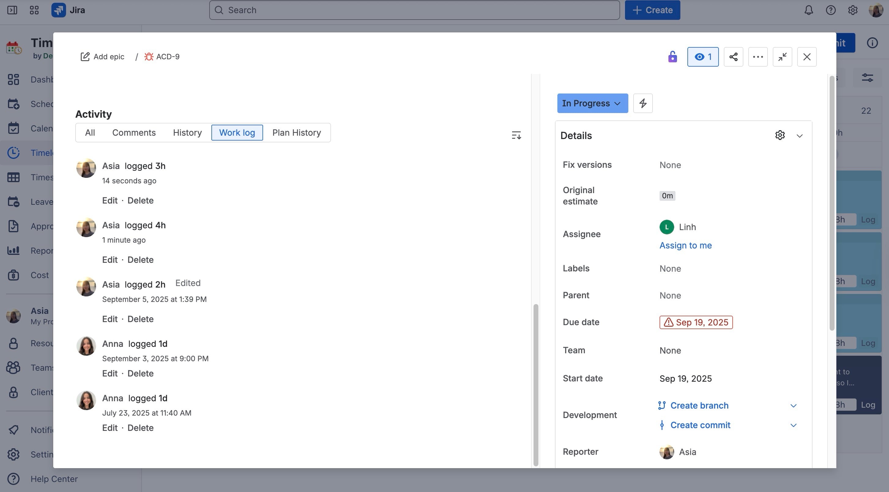 Worklog section in Jira.jpg Worklog section in Jira.jpg