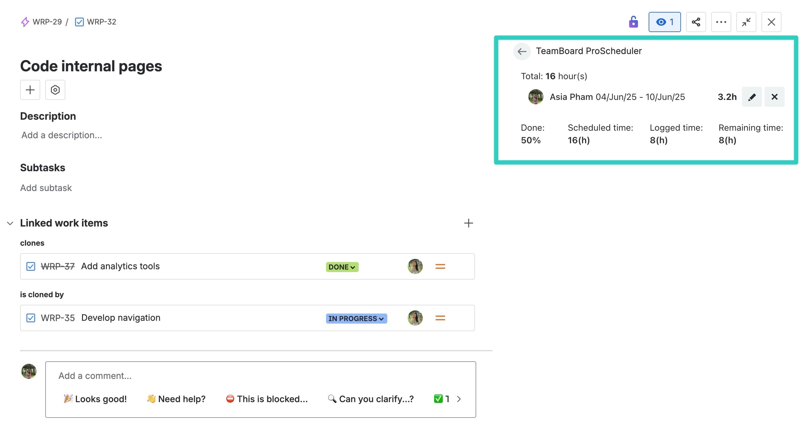 Auto Progress (Scheduled vs Logged Time) .jpg Auto Progress (Scheduled vs Logged Time) .jpg