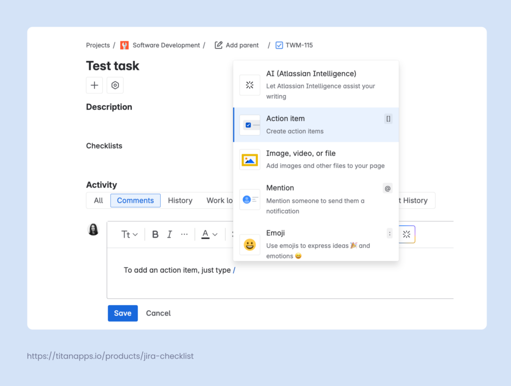 3 - Where Can You Add Action Item Checklists.png 3 - Where Can You Add Action Item Checklists.png