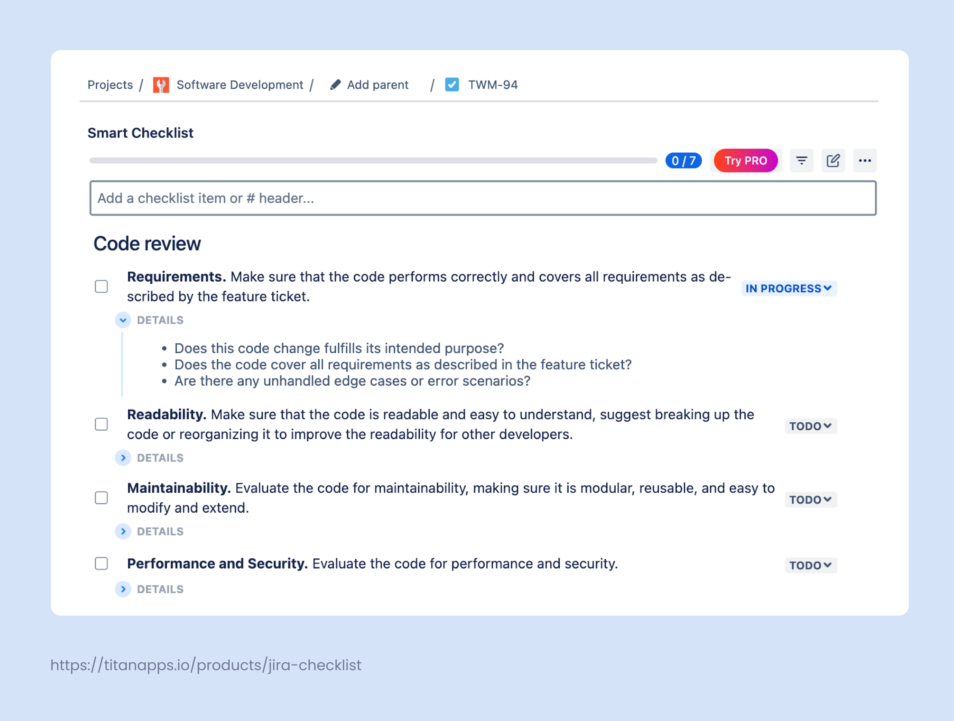 10 - Jira Checklist for Code Review. png.png 10 - Jira Checklist for Code Review. png.png