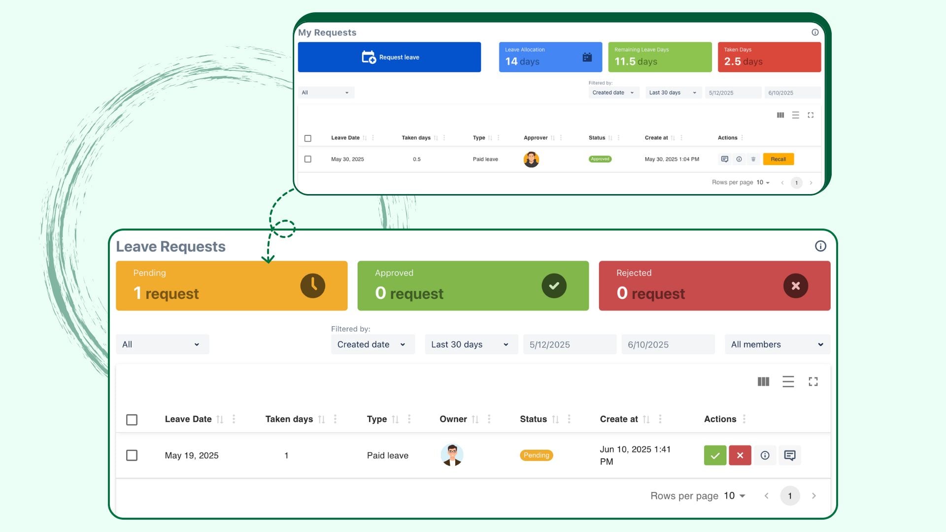Manage leave request directly in TimePlanner.jpg Manage leave request directly in TimePlanner.jpg