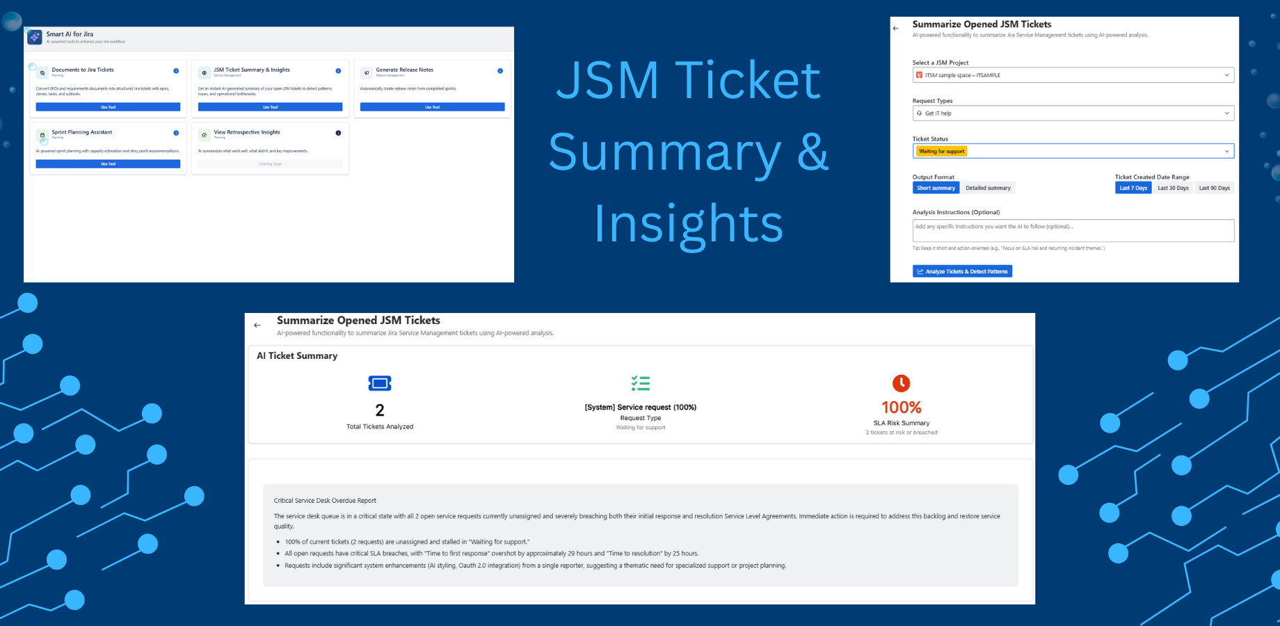 JSM Ticket Summary & Insights.png JSM Ticket Summary & Insights.png