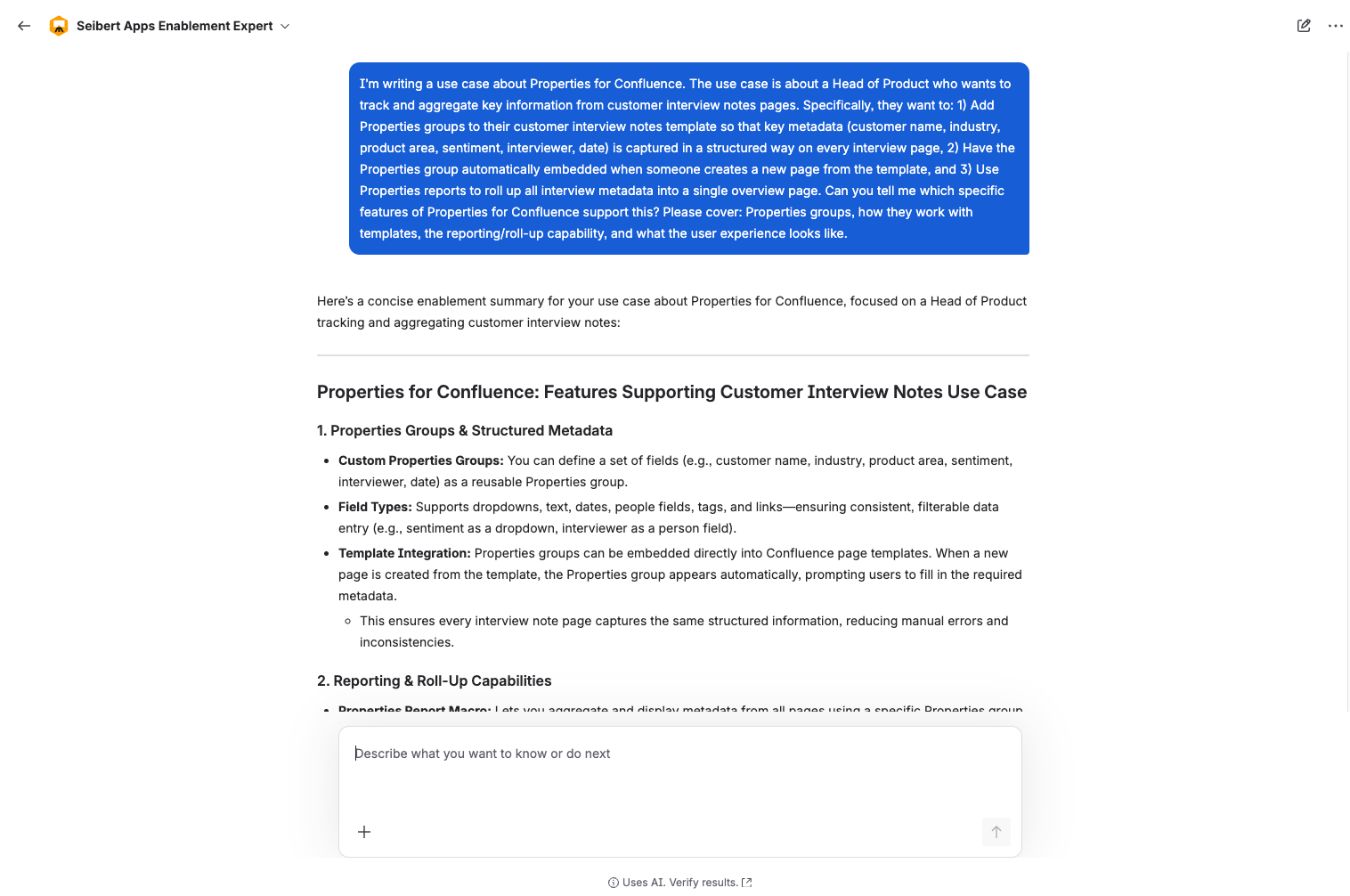 Claude queries Rovo and results.png Claude queries Rovo and results.png