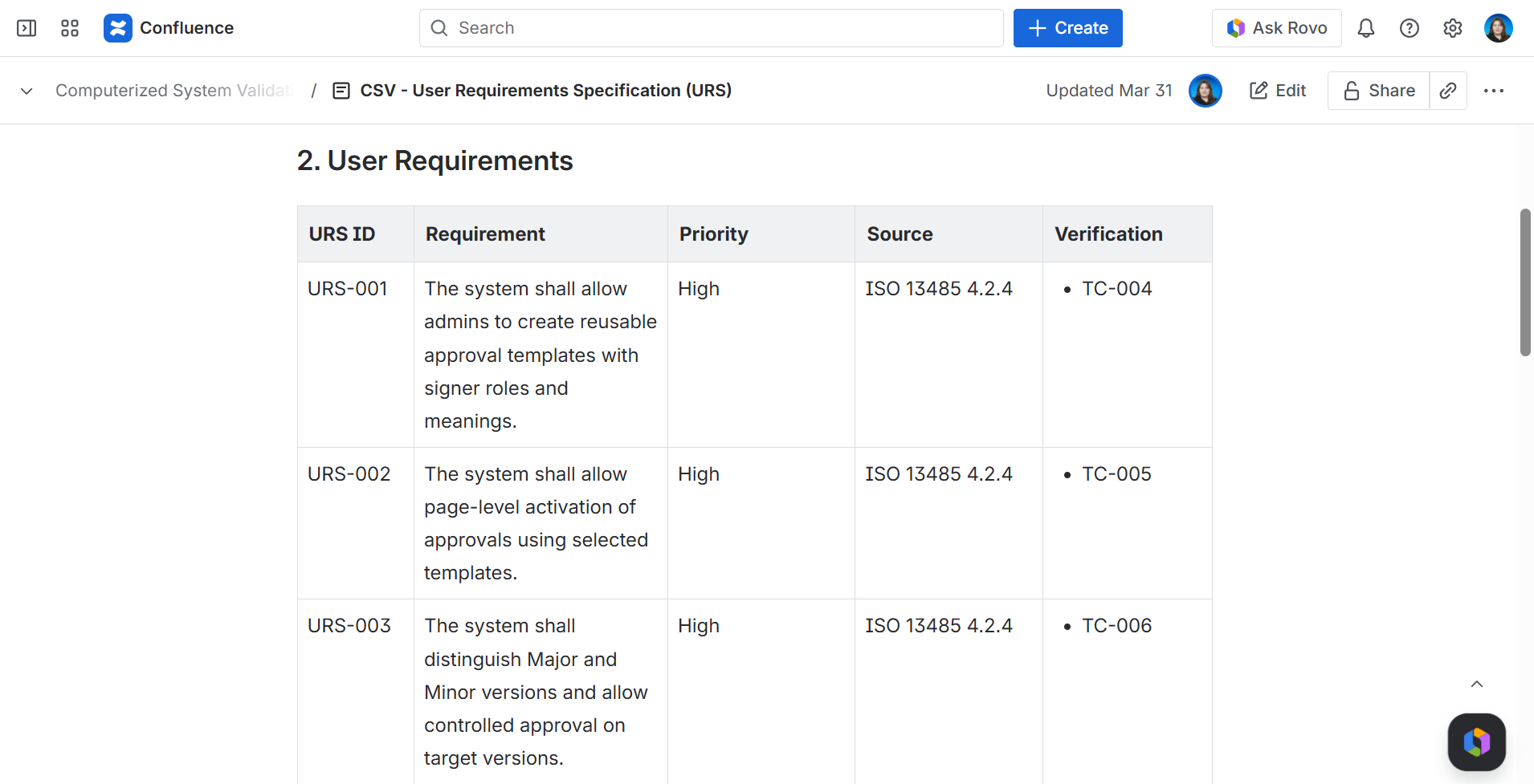 CSV - User Requirements Specification.png CSV - User Requirements Specification.png