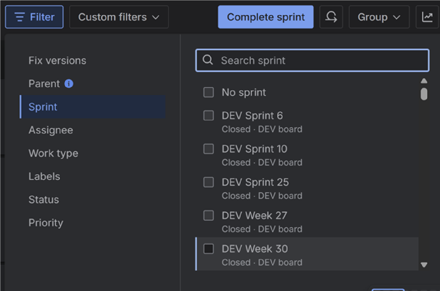 sprint filter list.png sprint filter list.png