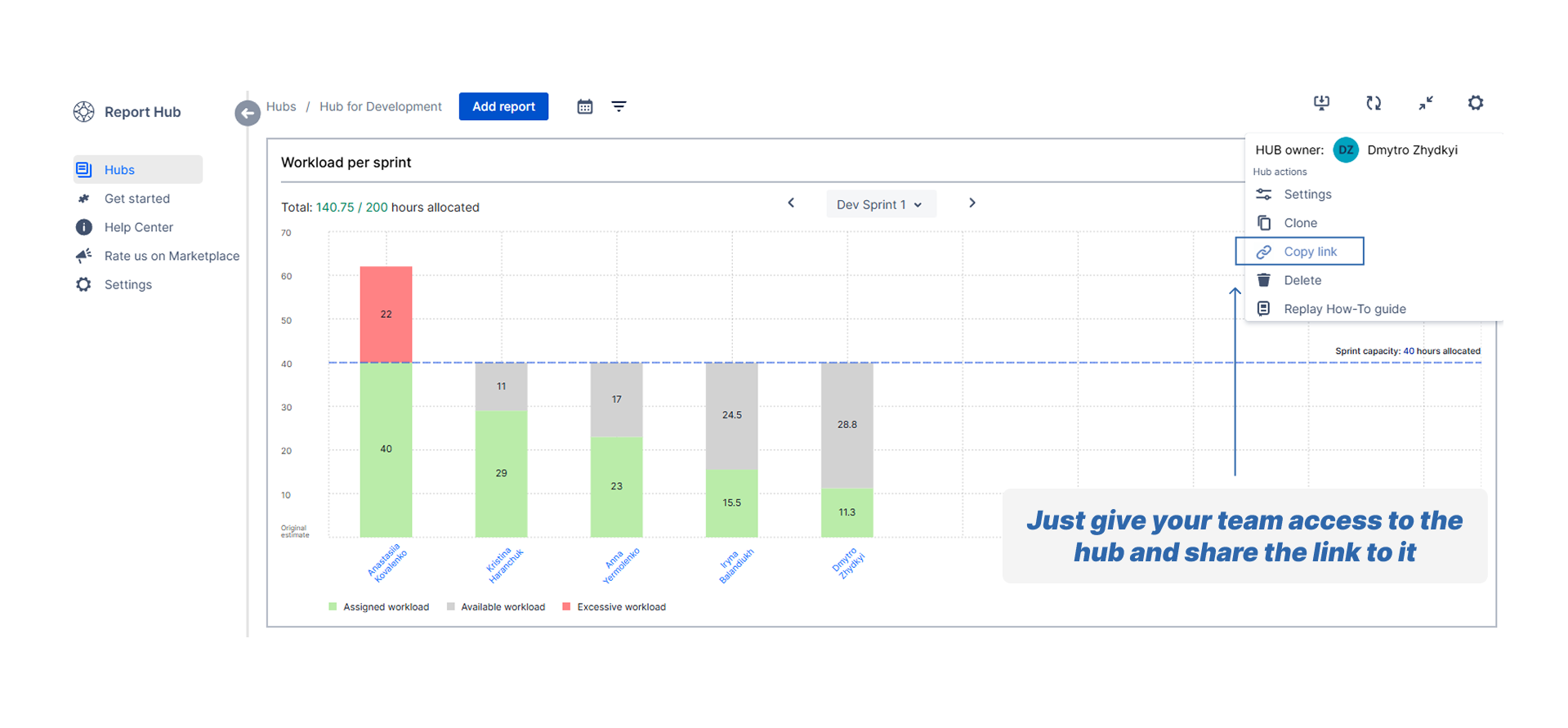 Report Hub — sprint review data chaos.png Report Hub — sprint review data chaos.png