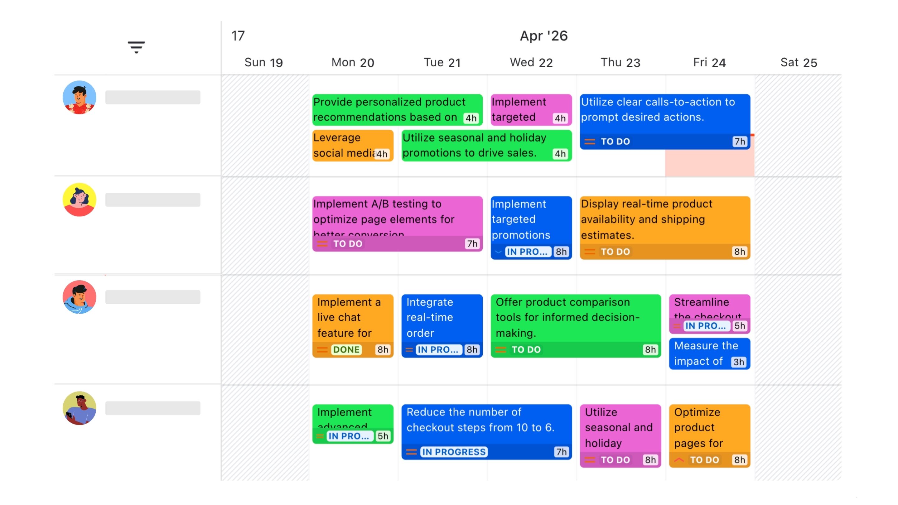 4. Managing team schedules and tracking resource availability.jpg 4. Managing team schedules and tracking resource availability.jpg