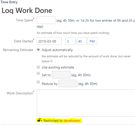 Jira Logging Work Issue.PNG Jira Logging Work Issue.PNG