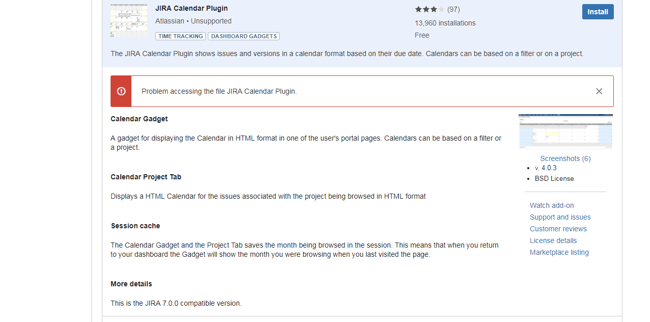 Jira plugin installing error.PNG Jira plugin installing error.PNG