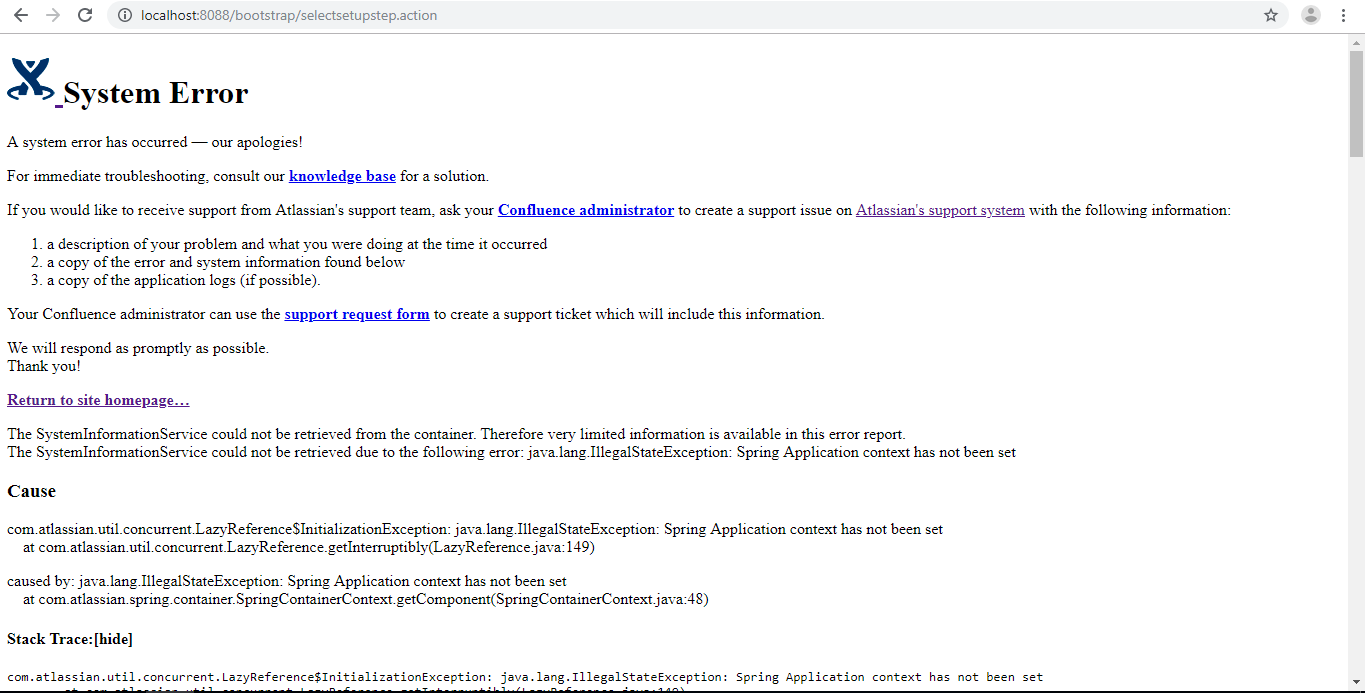 Confluence Error.png Confluence Error.png