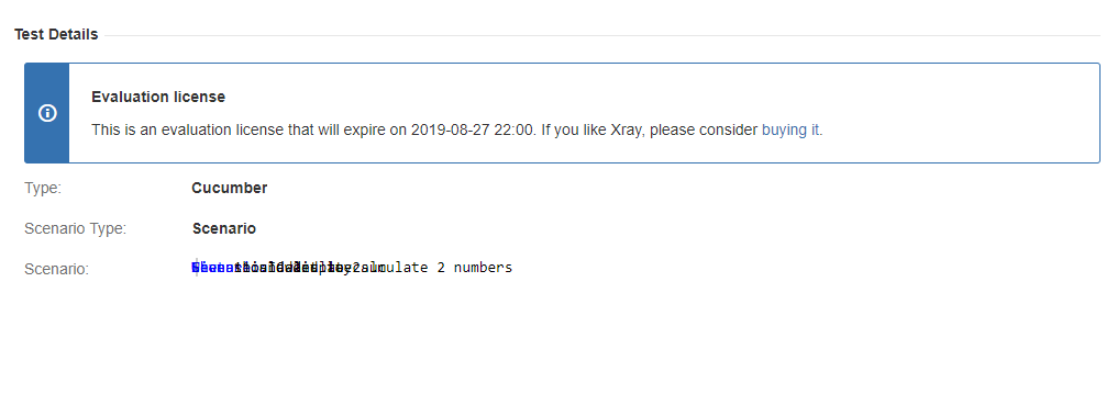 JIRA XRAY Cucumber Scenario test details.PNG JIRA XRAY Cucumber Scenario test details.PNG