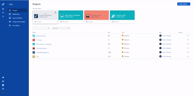 extended epic structure with linked issues from templates.gif extended epic structure with linked issues from templates.gif