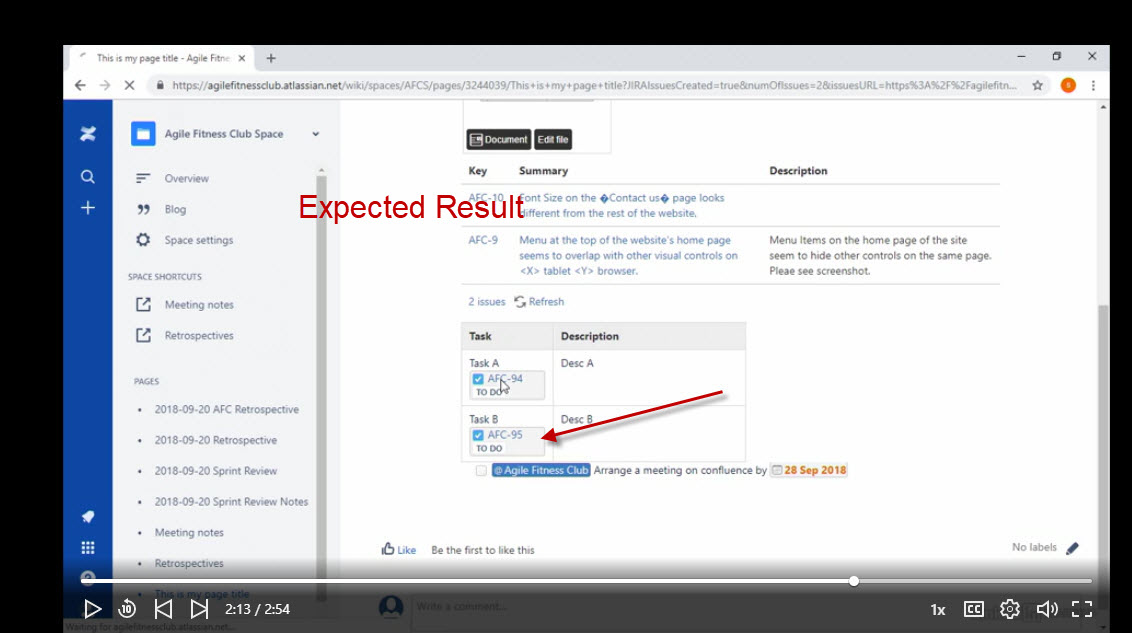 Expected Result in Confluence Space.jpg Expected Result in Confluence Space.jpg