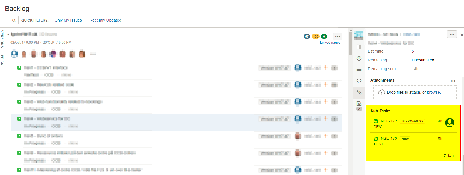 Issue Detail View Subtasks.png Issue Detail View Subtasks.png