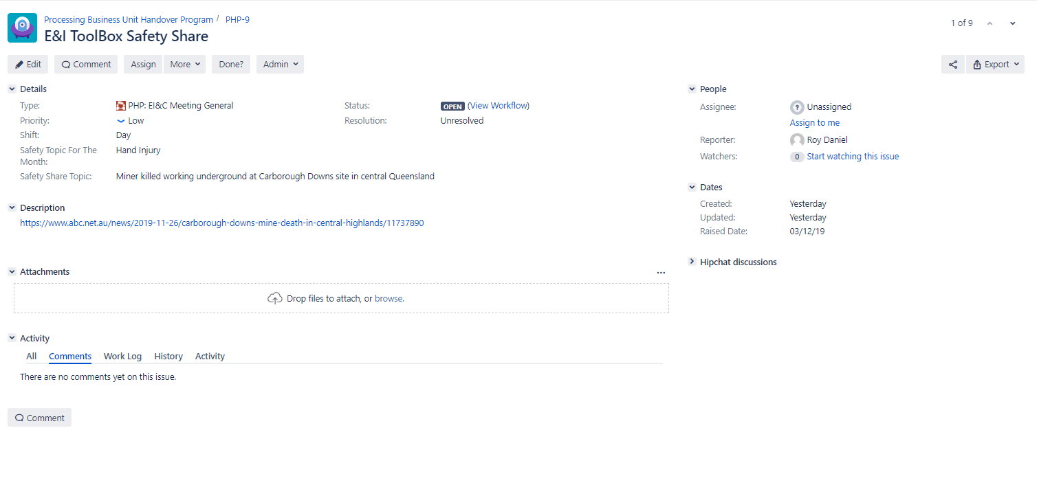 What I see in the corresponding issue area.PNG What I see in the corresponding issue area.PNG