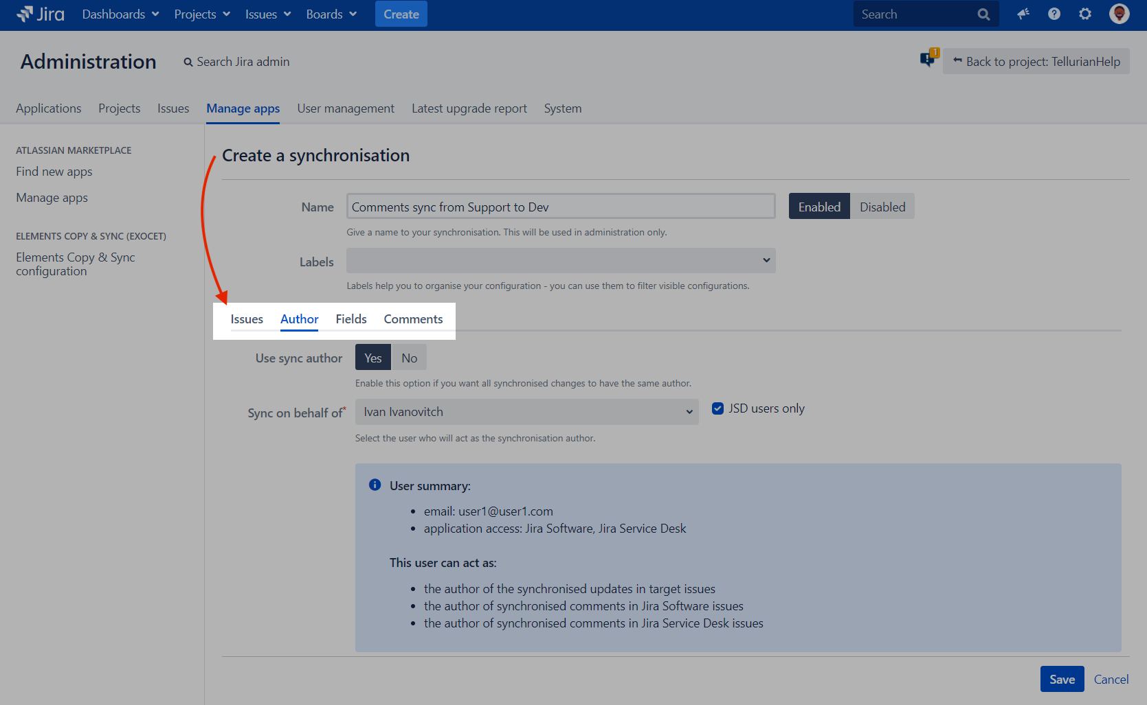 Elements Copy & Sync sychronization admin.png Elements Copy & Sync sychronization admin.png