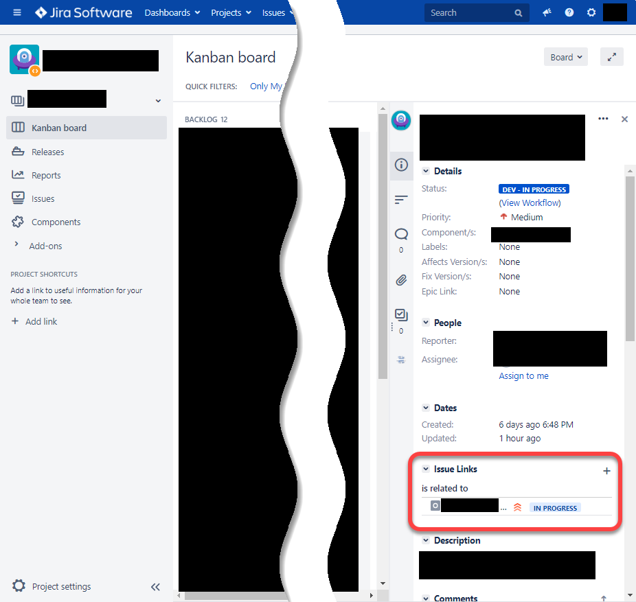 jira forum - issue link field appears when issue linked.png jira forum - issue link field appears when issue linked.png