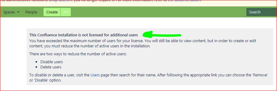 This Confluence installation is not licensed for additional users.JPG This Confluence installation is not licensed for additional users.JPG