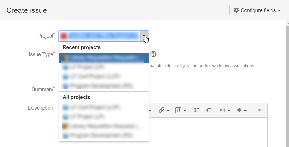 Create Issue Project Drop Down Box.png Create Issue Project Drop Down Box.png
