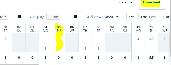 Timesheet view - May 5th is holiday.JPG Timesheet view - May 5th is holiday.JPG