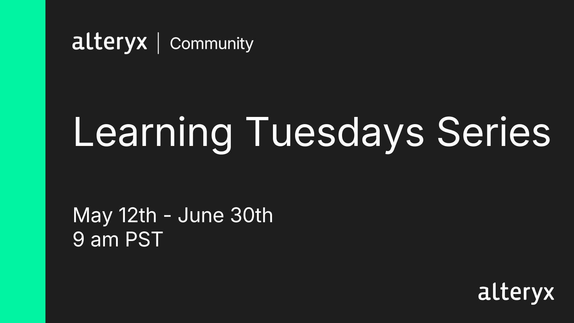 Learning Tuesdays Example Build Your Alteryx Designer Foundations With Learning Tuesdays 🚀 - Alteryx