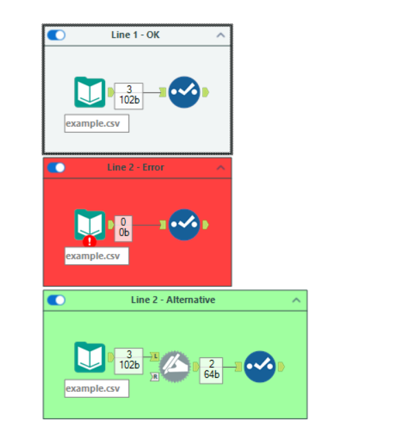 [Bug] Load CSV from Line 2 (with Ignore Delimiter in Quote) - Alteryx