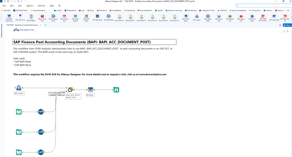 SAP Finance Post Accounting Documents (BAPI: BAPI_ACC_DOCUMENT_POST ...