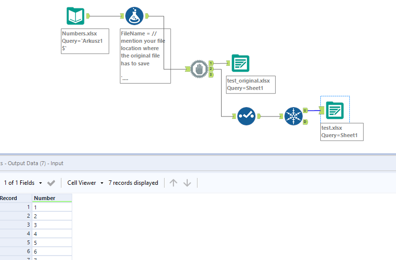 Adding the current date to the file - Alteryx